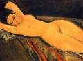 reclining nude with arms folded under her head 1916 Amedeo Modigliani